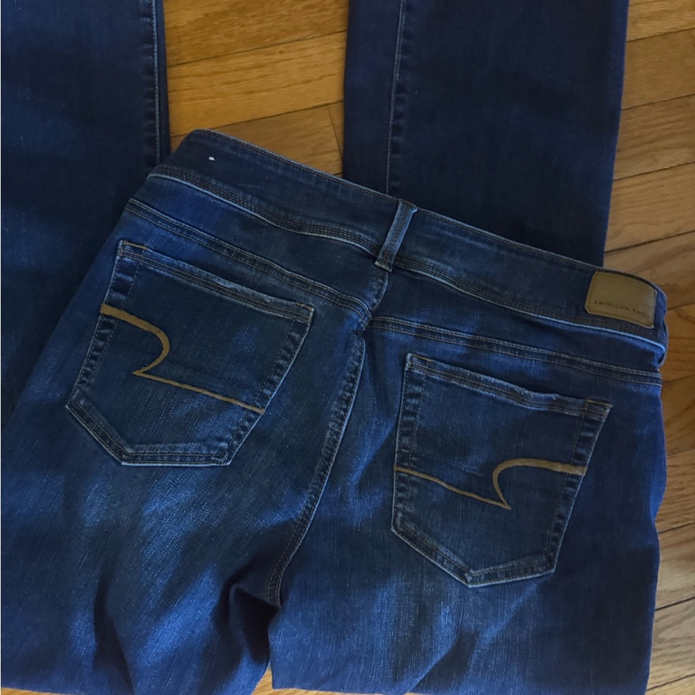 American Eagle Kickboot Jeans in size 14! Like New! - Picture 3 of 5
